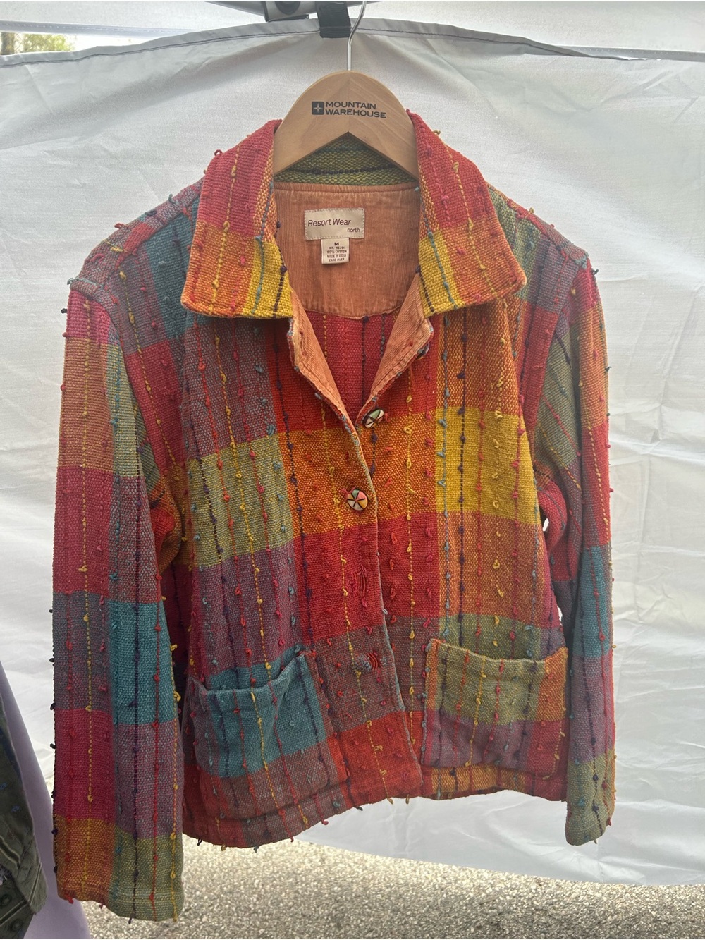 1990’s Vintage Resort Wear North Multicolour Jacket